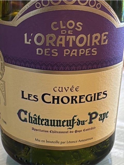 Clos de l'Oratoire des Papes Cuvée Les Chorégies Blanc Châteauneuf-du-Pape