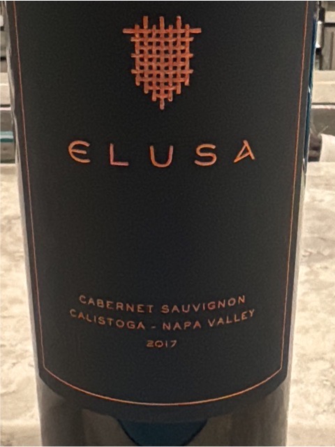 Elusa カリストガ カベルネ ソーヴィニヨン 2014 2014 Elusa Cabernet Sauvignon - Elusa
