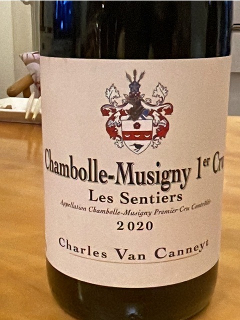 Charles Van Canneyt Chambolle-Musigny 1er Cru 'Les Sentiers