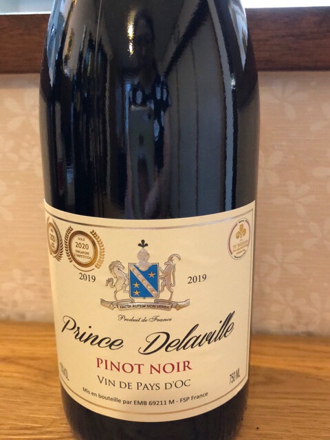 Prince Delaville Pinot Noir | Vivino 日本語