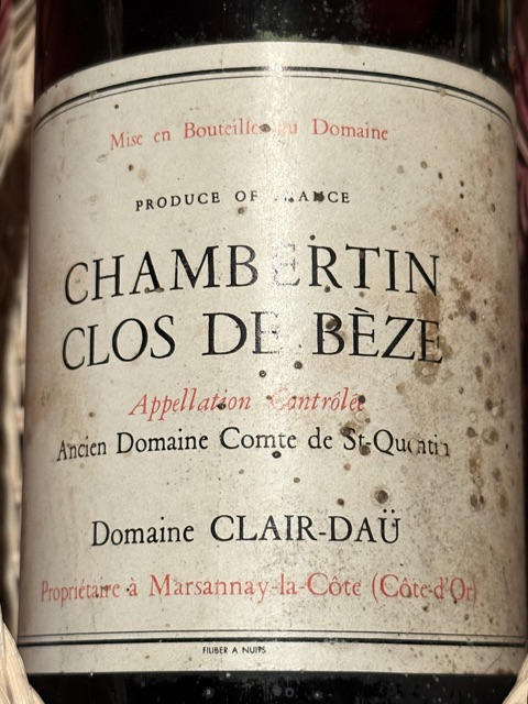 Domaine Clair-Daü Chambertin-Clos de Bèze Grand Cru | Vivino English