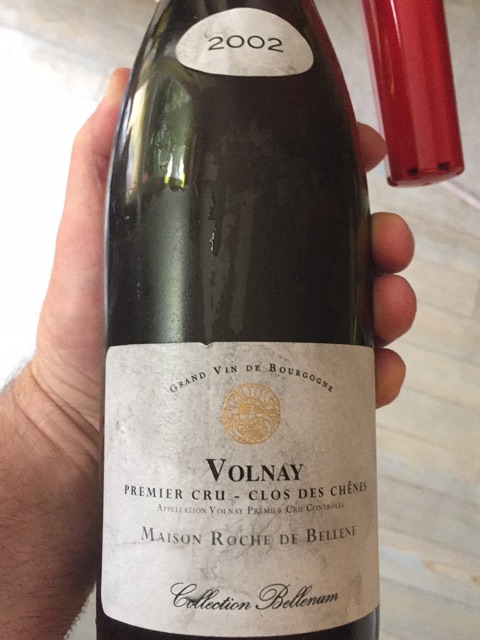 Volnay Clos des Chênes 1959セラー保管 Maison Roche de Bellene Collection Bellenum Volnay Premier Cru