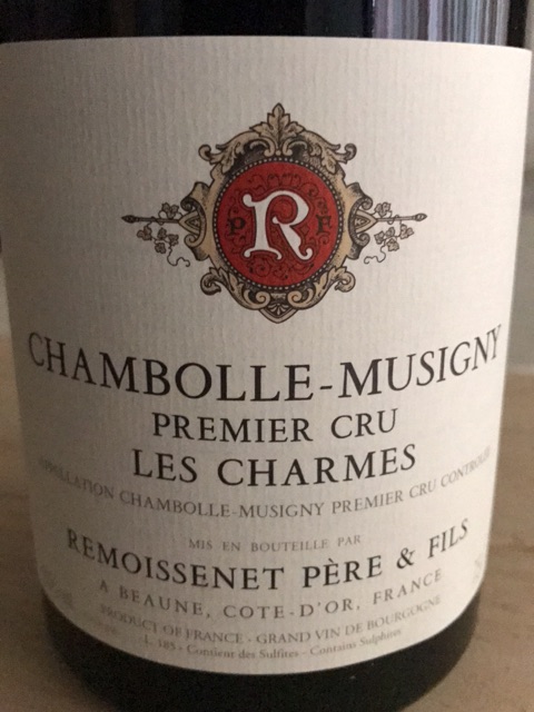 Remoissenet Père & Fils Les Charmes Chambolle-Musigny 1er Cru