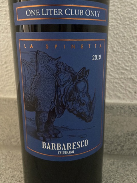 One Liter Club Only Barbaresco Valeirano