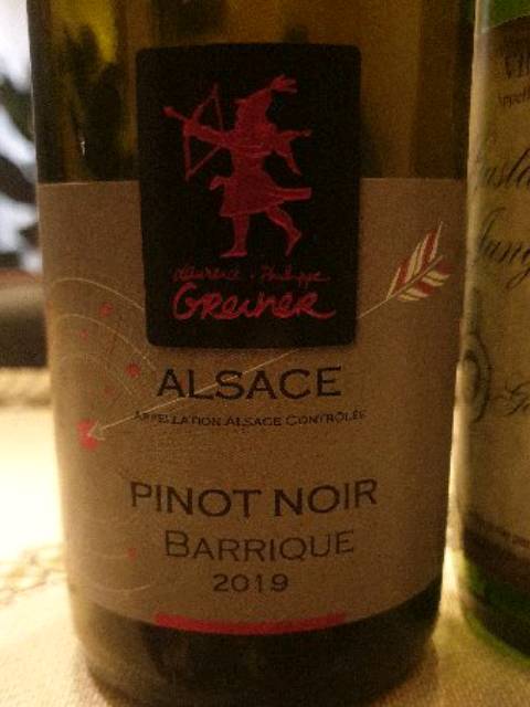 Domaine Laurence & Philippe Greiner Pinot Noir Barrique | Vivino
