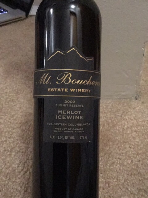 Mt. Boucherie Summit Reserve Merlot Icewine | Vivino English