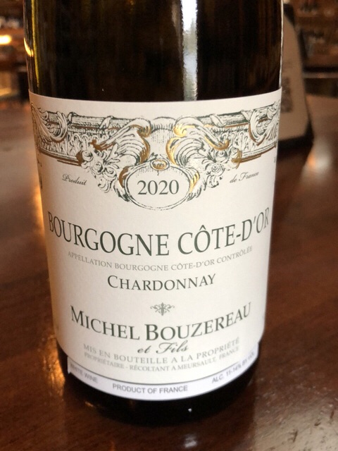 Michel Bouzereau Bourgogne Côte d'Or Chardonnay | Vivino English