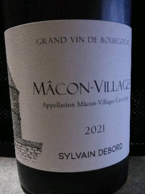 Sylvain Debord Mâcon-Villages 2021 750ml Sylvain Debord Mâcon-Villages | Vivino English