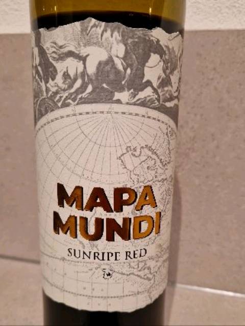 Mapa Mundi Sunripe Red