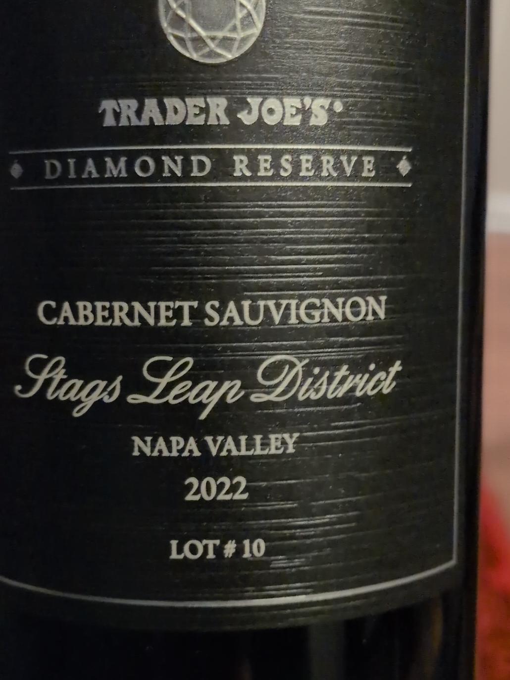 Trader Joe's Diamond Reserve Cabernet Sauvignon | Vivino English