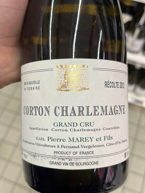 Pierre Marey & Fils Corton-Charlemagne Grand Cru | Vivino 日本語