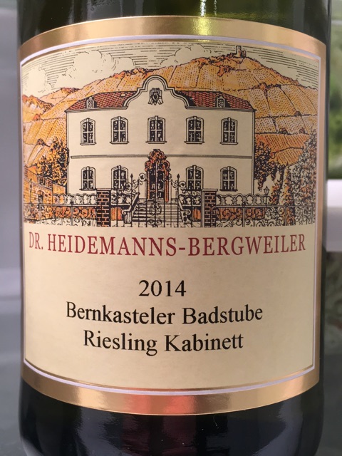 Dr. Heidemanns Bergweiler Bernkasteler Badstube Riesling Kabinett