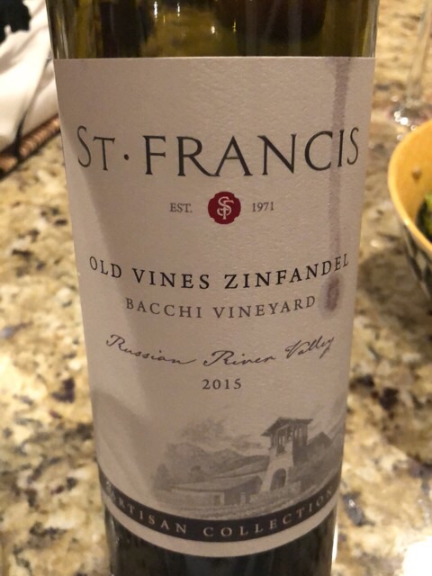 St Francis Old Vine Zinfandel 2017 2025