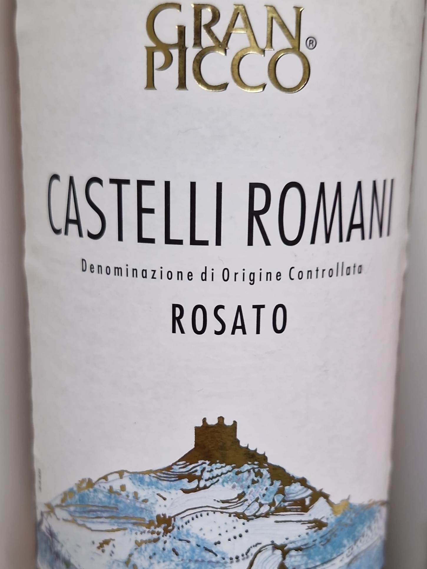 Gran Picco Castelli Romani Rosato | Vivino English