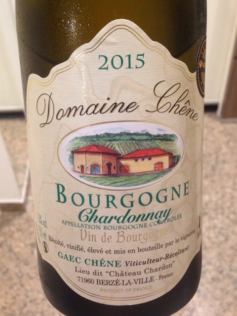 Domaine Chêne Chardonnay Bourgogne | Vivino English