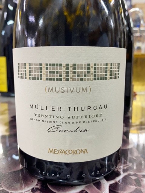Musivum Cembra Müller-Thurgau Trentino Superiore
