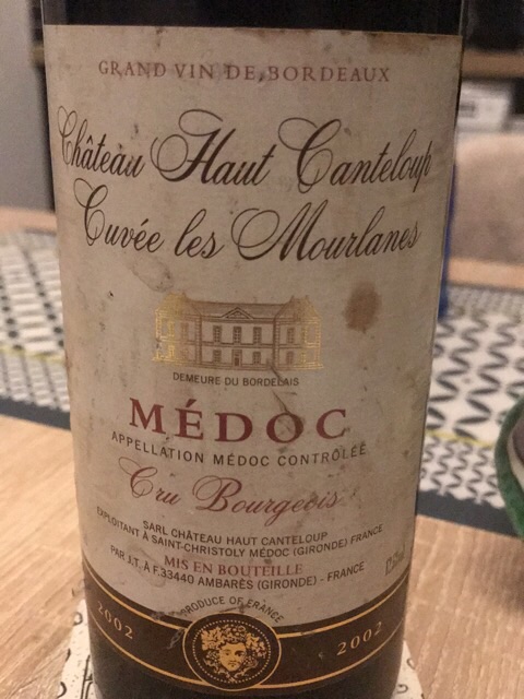 Château Haut-Canteloup Cuvée les Mourlanes Médoc | Vivino Français