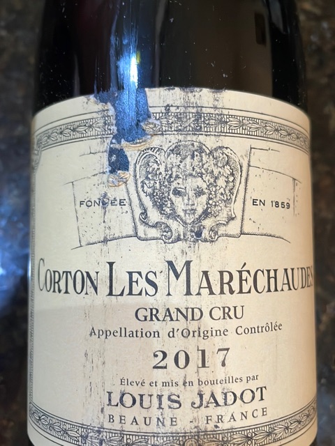 Louis Jadot Corton Grand Cru 'Les Marechaudes' | Vivino English