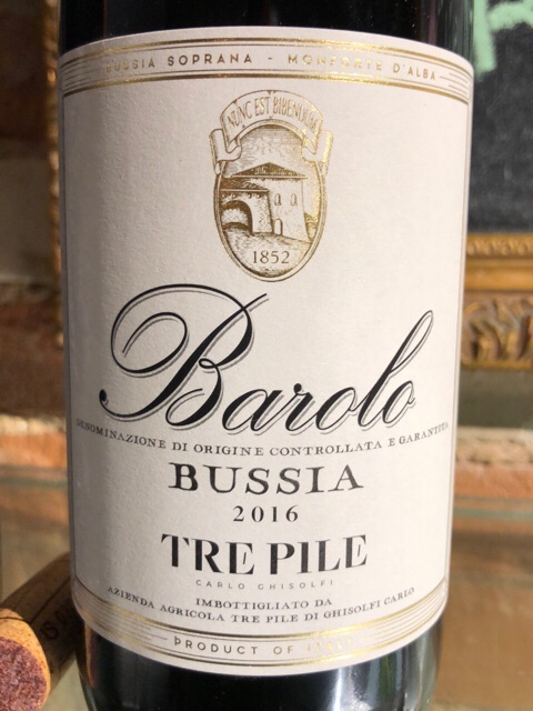 Tre Pile Bussia Barolo | Vivino US