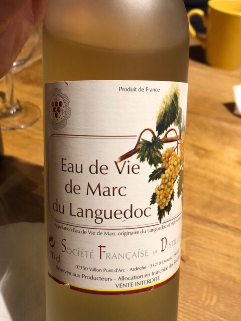 Societe Francaise de Distillerie Eau de Vie de Marc du Languedoc