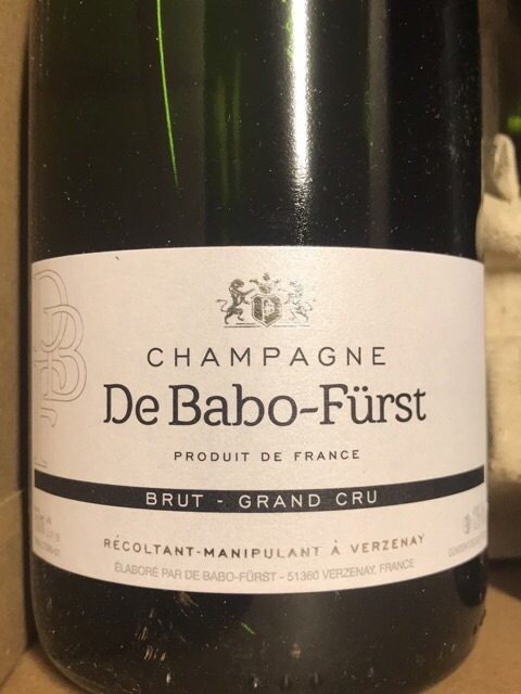 DE Babo-Fürst シャンパン ブリュットグランクリュ De Babo-Fürst Brut Champagne Grand Cru | Vivino English