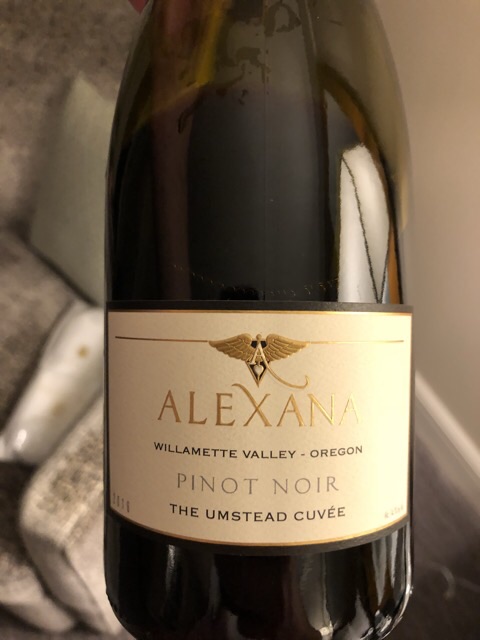 Noir Willamette Valley Alexana Terroir Series Pinot Noir 2017 2021