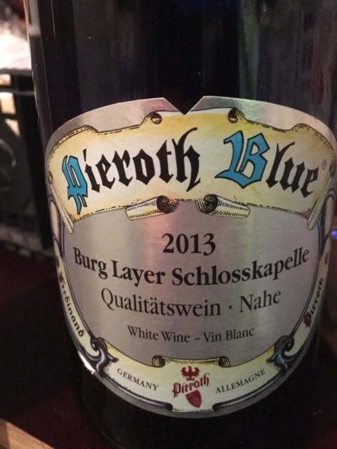 Pieroth Blue Burg Layer Schlosskapelle Blanc | Vivino English