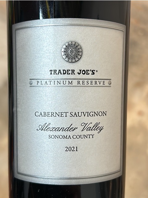 Trader Joe's Platinum Reserve Cabernet Sauvignon | Vivino English