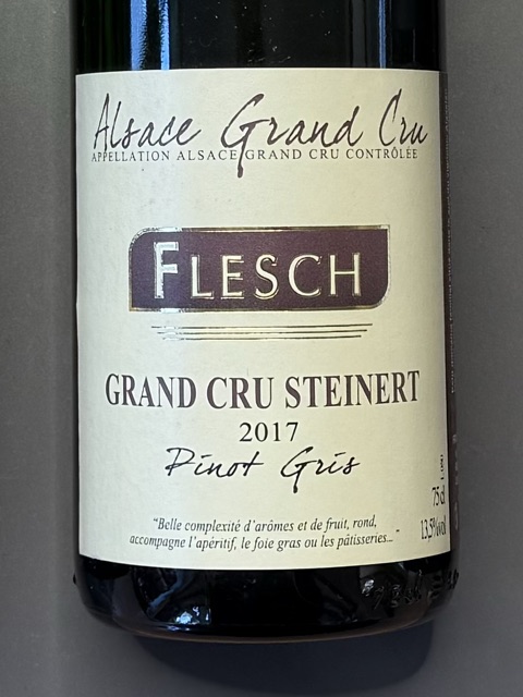 François Flesch Pinot Gris 2004 Flesch Pinot Gris Alsace Grand Cru 'Steinert' | Vivino Français