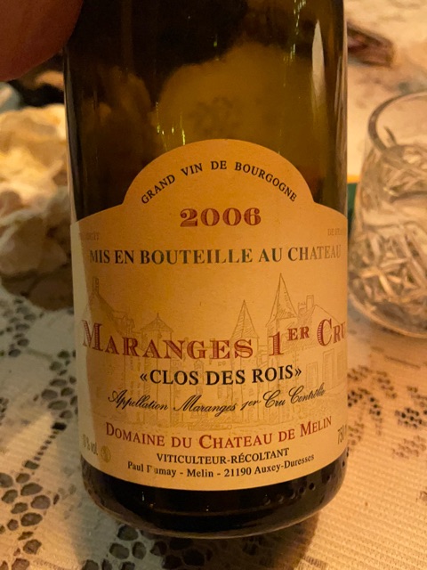 Domaine du Château de Melin Maranges 1er Cru 'Le Clos des Rois