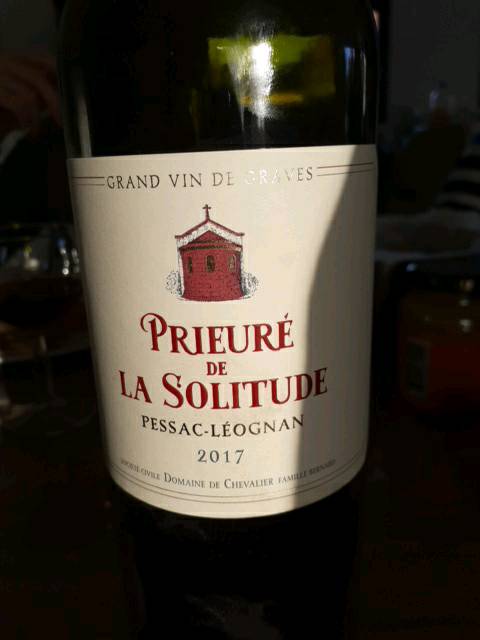 17 Domaine De La Solitude Prieure La Solitude Pessac Leognan Vivino