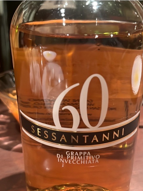 60 Sessantanni Grappa di Primitivo