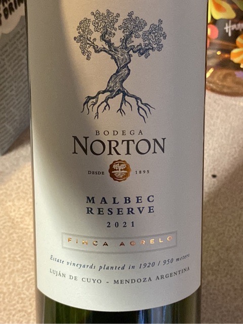 Finca Agrelo Malbec Reserve