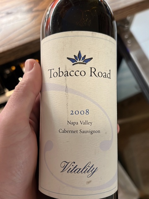 Tobacco Road Vitality Cabernet Sauvignon