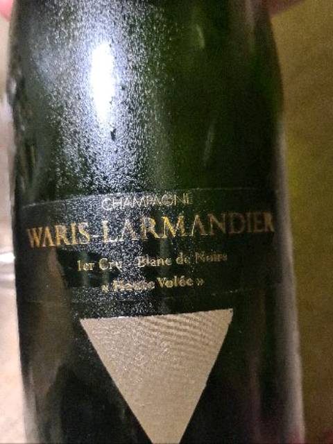 Waris-Larmandier Haute Volée Blanc de Noirs Champagne 1er Cru
