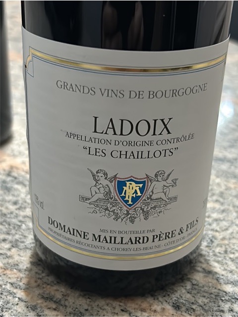 Domaine Maillard Père & Fils Ladoix 'Les Chaillots' | Vivino English