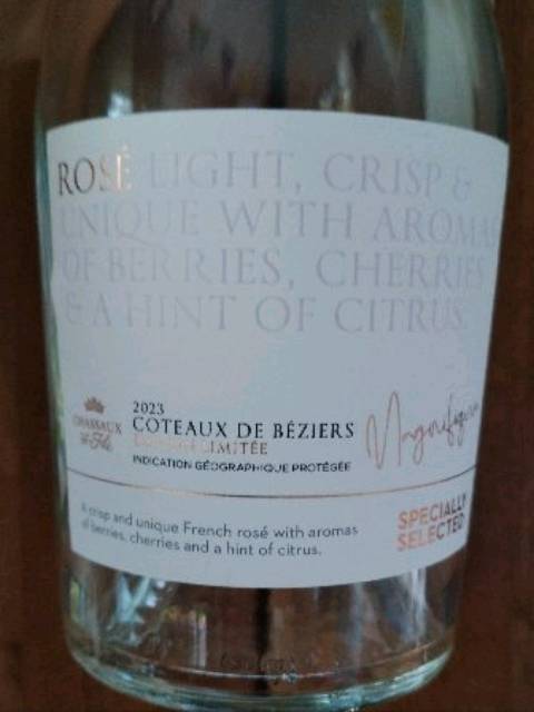 Chassaux Coteaux de Beziérs Édition Limitée Rosé | Vivino English
