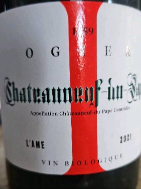 L’Âme Châteauneuf-du-Pape Biologique