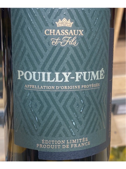 Chassaux Édition Limitée Pouilly-Fumé | Vivino English