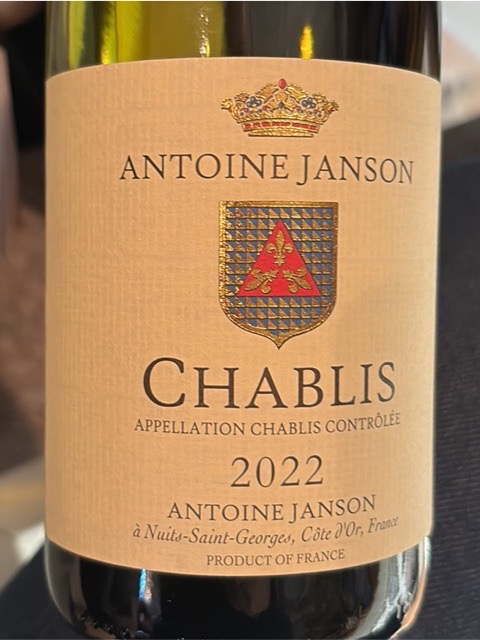 Antoine Janson Chablis | Vivino English
