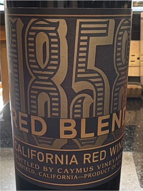 Caymus Vineyards 1858 Red Blend Vivino English