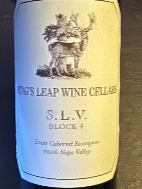 S.L.V. Block 4 Cabernet Sauvignon