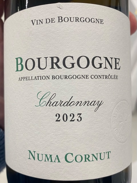 Numa Cornut Bourgogne Chardonnay | Vivino 日本語