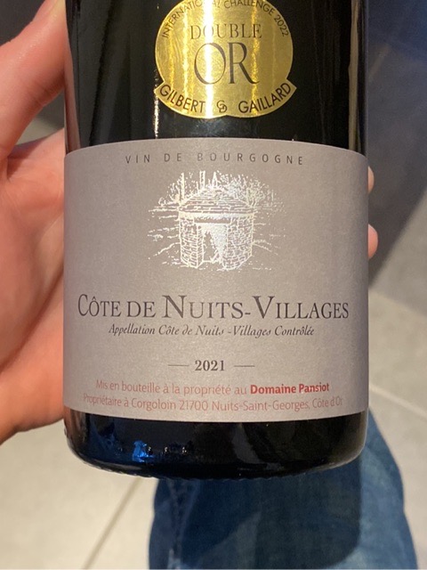 Domaine Pansiot Côte de Nuits Villages | Vivino US