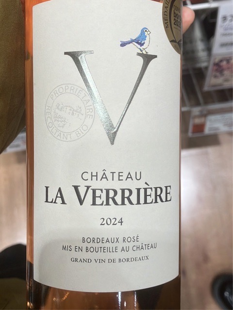 Château La Verriere Bordeaux Rosé | Vivino English