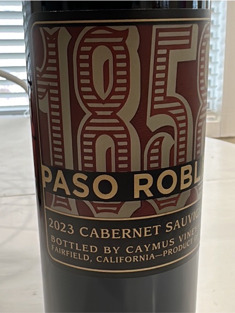 Caymus Vineyards 1858 Cabernet Sauvignon Vivino English
