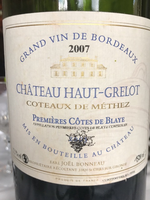 07 Chateau Haut Grelot Coteaux De Methez Premieres Cotes De Blaye Vivino