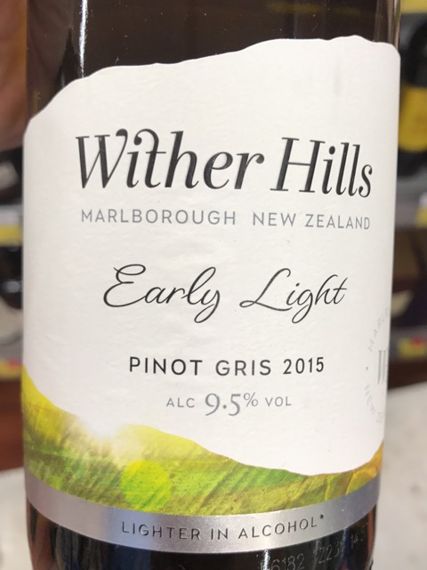 Wither Hills Early Light Pinot Gris Vivino English