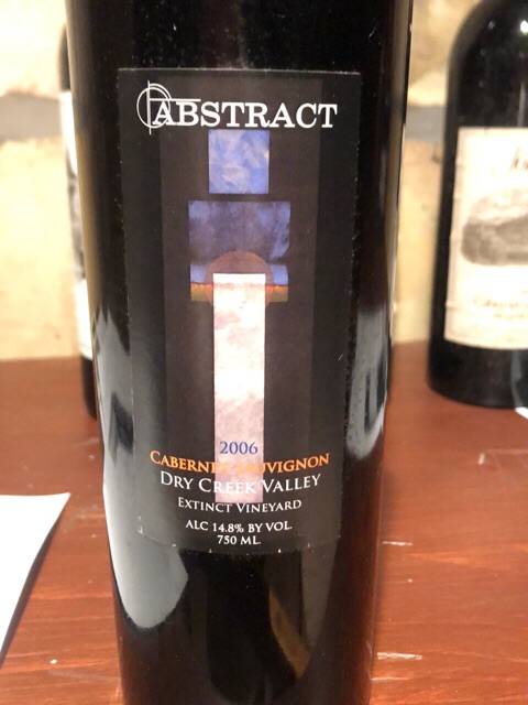 Abstract (US) Extinct Vineyard Cabernet Sauvignon | Vivino 日本語