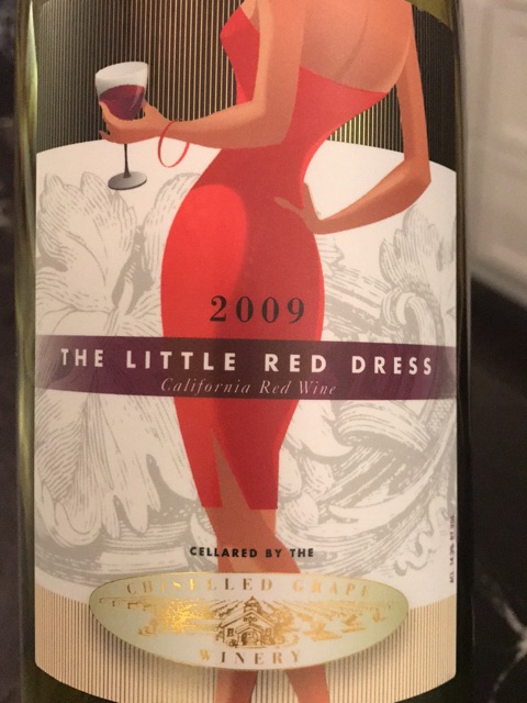 little red dress wine Chiselled The Little Red Dress